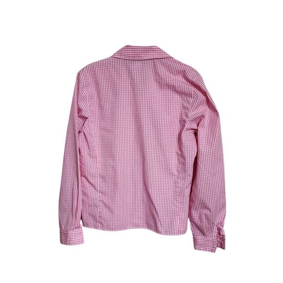 Vintage Pendleton Womens Button Up Shirt Size 8 Pink Checkered Lightweight0 - Picture 2 of 8